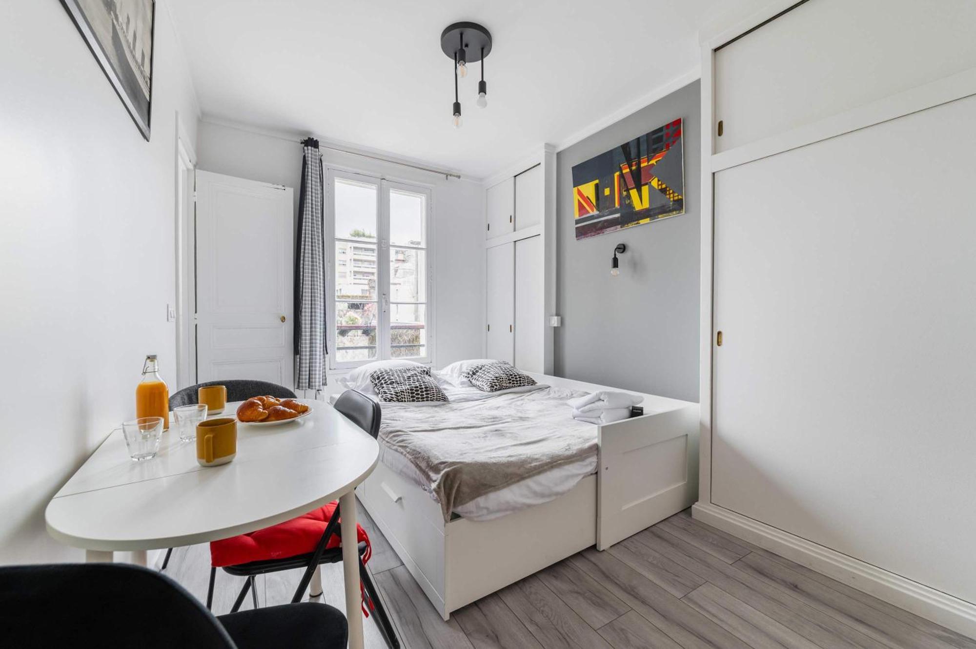 Studio Cosy Proche Tour Eiffel - Paris 7 - 2P - Flat-Guest ภายนอก รูปภาพ